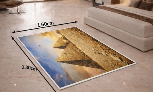 بديل سجاد فرعوني فاخر تصميم أهرامات الجيزة