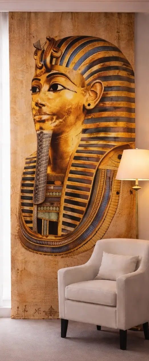 ستارة فرعونية بتصميم الملك توت عنخ آمون | ديكور مصري قديم فاخر