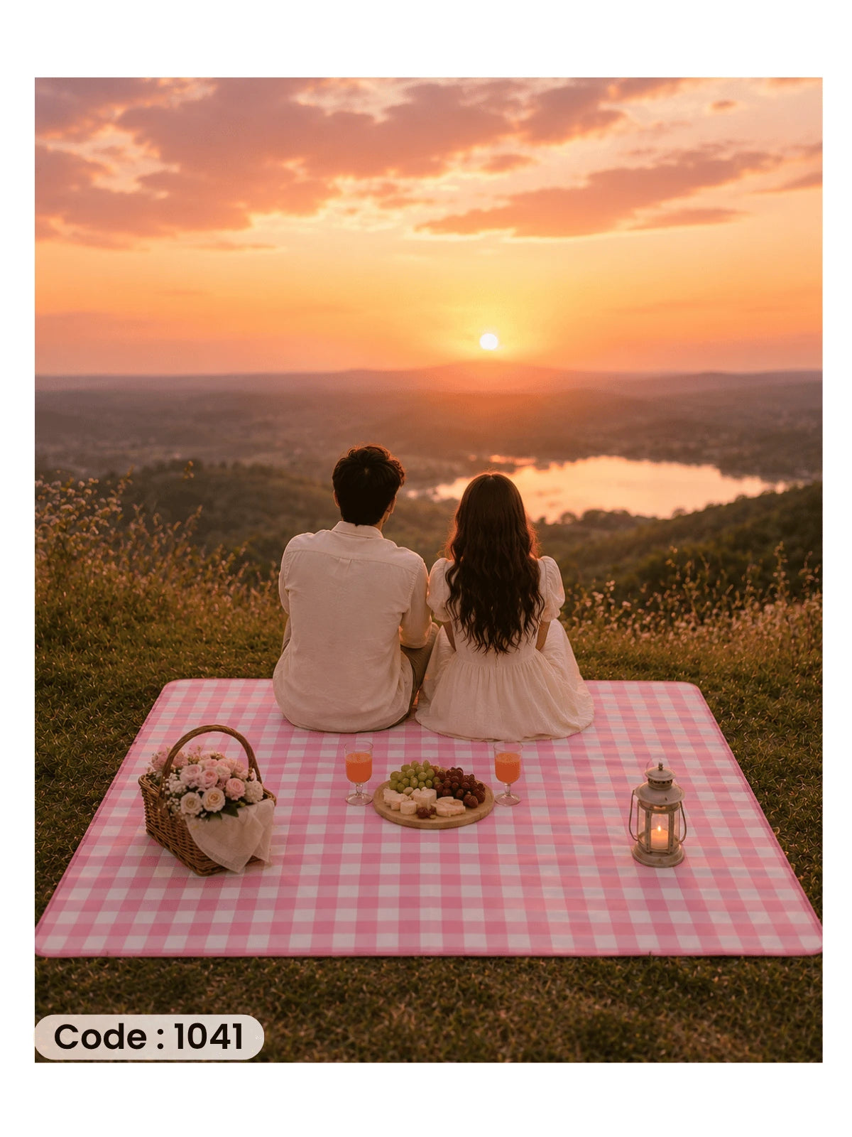 Classic Gingham Picnic Tablecloth | Premium Cotton Collection - مفرش كاروهات كلاسيك للحدائق والرحلات – قطن فاخر