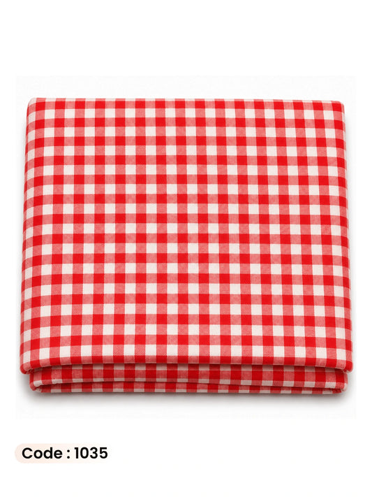 Classic Gingham Picnic Tablecloth | Premium Cotton Collection - مفرش كاروهات كلاسيك للحدائق والرحلات – قطن فاخر