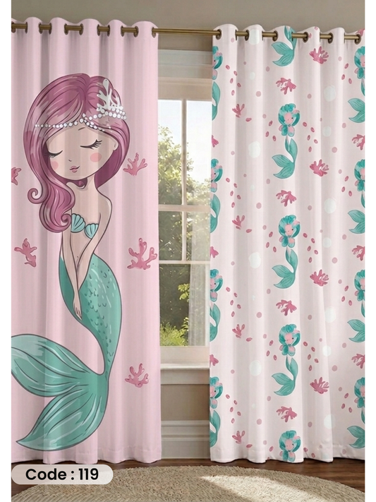 Mermaid Dream - ستارة أطفال 280سم×270 سم | طباعة ديجيتال