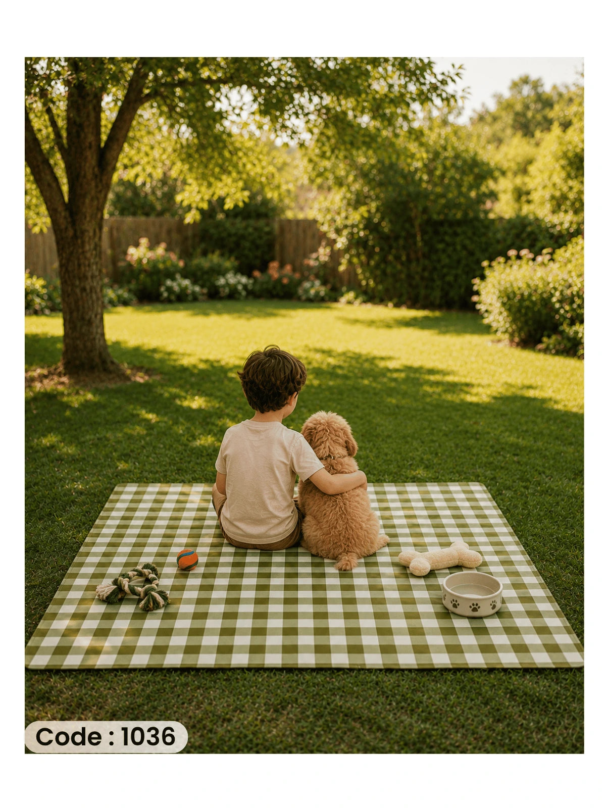 Classic Gingham Picnic Tablecloth | Premium Cotton Collection - مفرش كاروهات كلاسيك للحدائق والرحلات – قطن فاخر