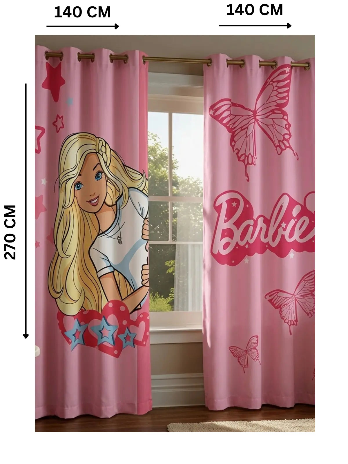 Barbie Dream - ستارة أطفال 140×270 سم | طباعة ديجيتال
