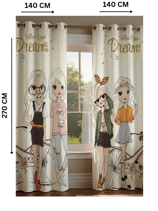 Follow Your Dream - ستارة أطفال 140×270 سم | طباعة ديجيتال