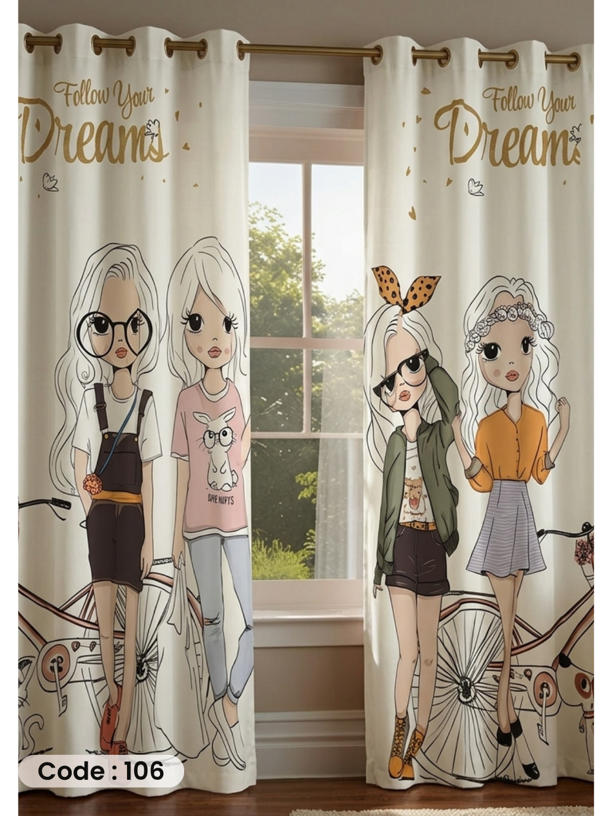 Follow Your Dream - ستارة أطفال 140×270 سم | طباعة ديجيتال