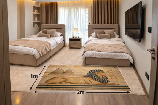  بديل سجاد فرعوني فاخر – تصميم الأهرامات وأبو الهول