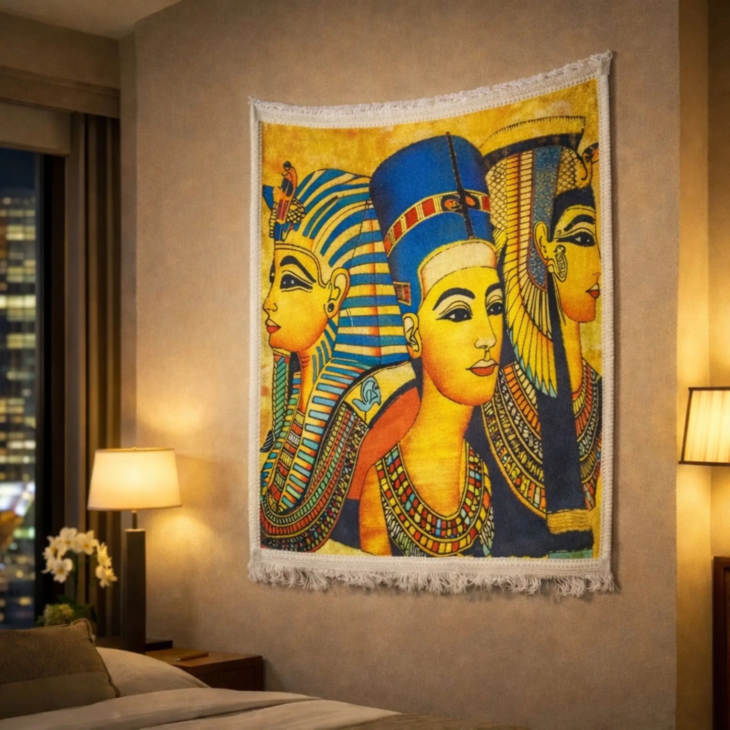 egyptian-pharaoh-queen-wall-rug