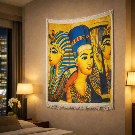 egyptian-pharaoh-queen-wall-rug