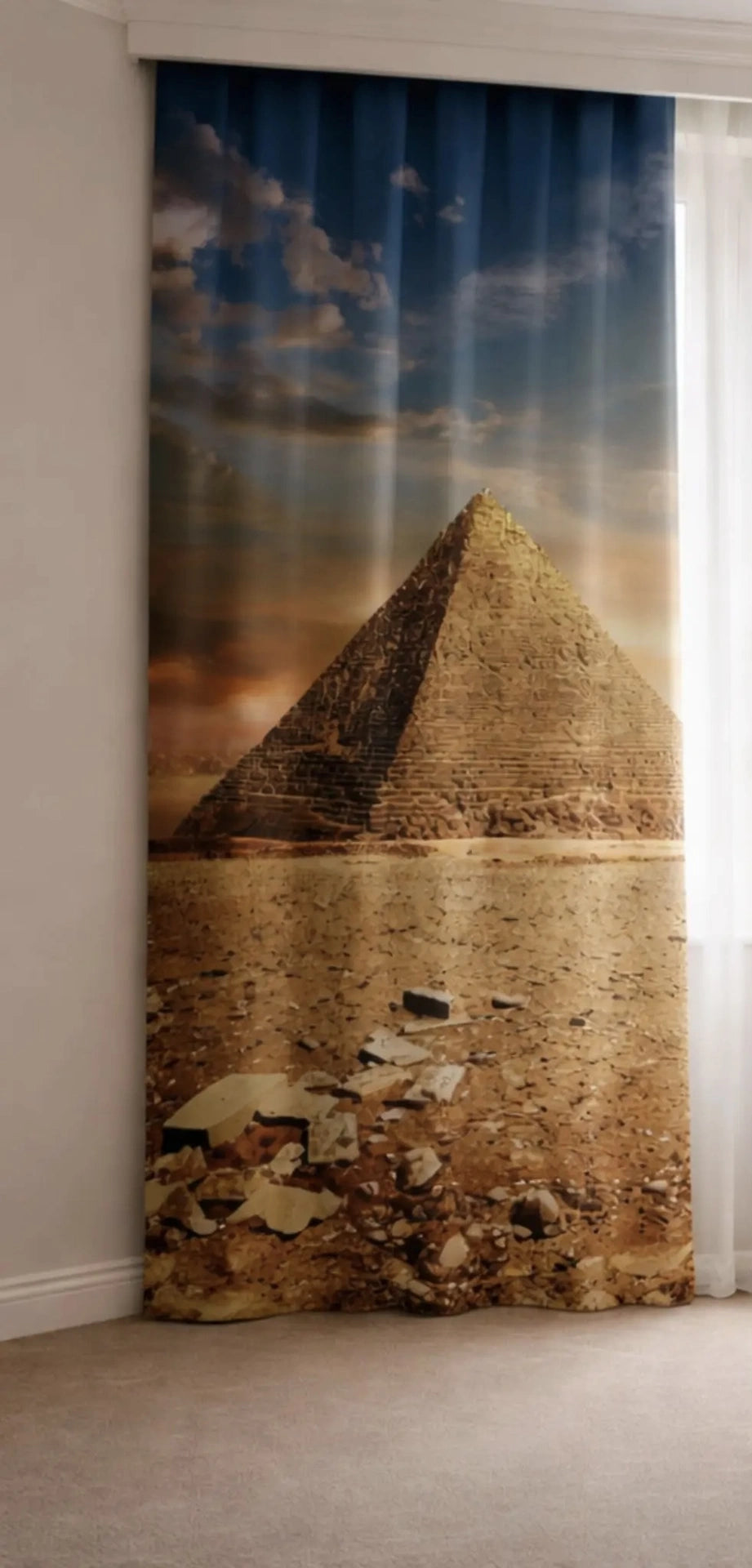 ستارة فرعونية بتصميم  أهرامات الجيزة | ديكور مصري قديم فاخر