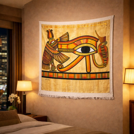 pharaonic-wall-rug-eye-of-horus-gold