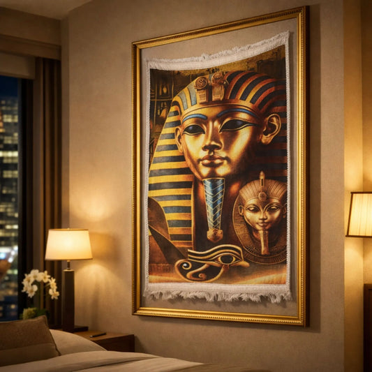 tutankhamun-eye-of-horus-frame-wall-rug